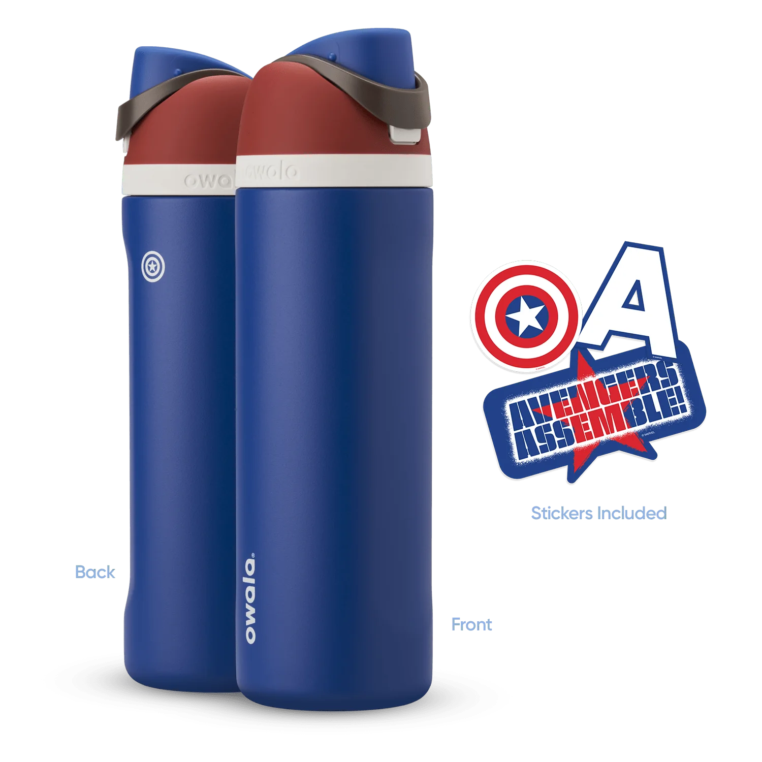 24oz / Stainless Steel / Captain America