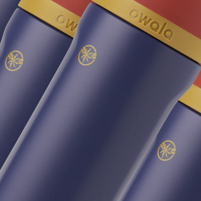 24oz / Stainless Steel / Captain Marvel