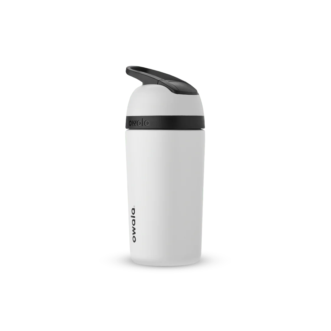 14oz / Stainless Steel / Grey + Black