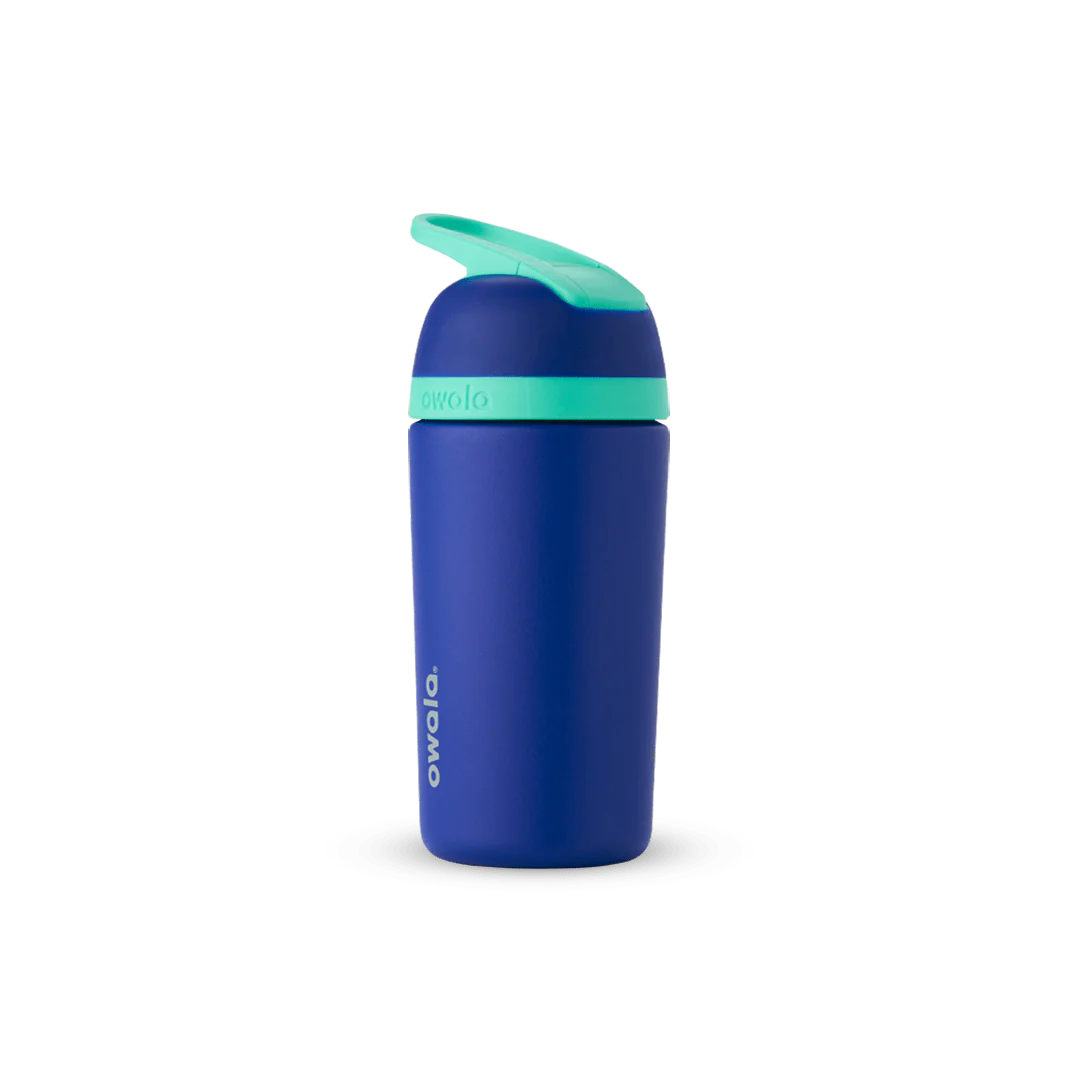 14oz / Stainless Steel / Blue + Teal